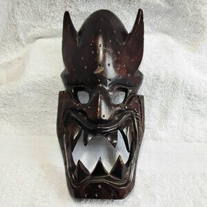 Antique 12" Philippino Bakunawa Dragon Wall Mask!!